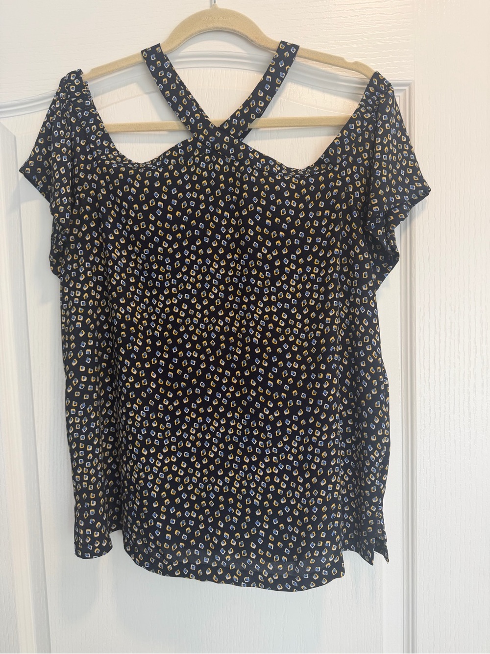 Women’s LOFT Off the Shoulder Blouse Size Medium